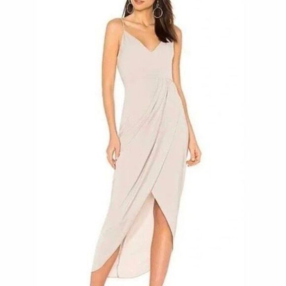 Shona Joy Cocktail Draped Dress - Picture 1 of 9